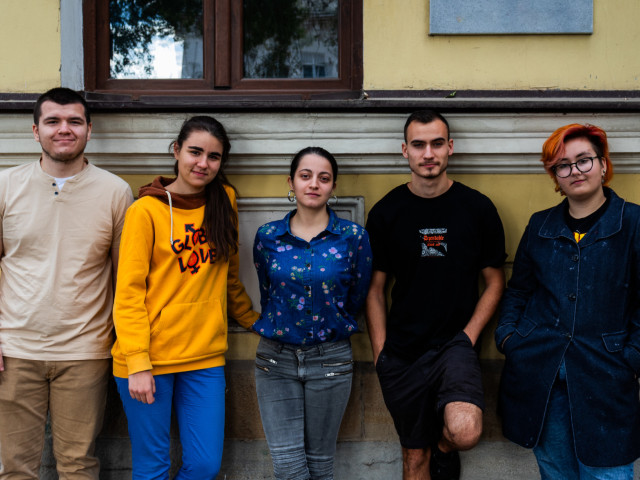 Students of Intermedia at the Velikotarnovski University